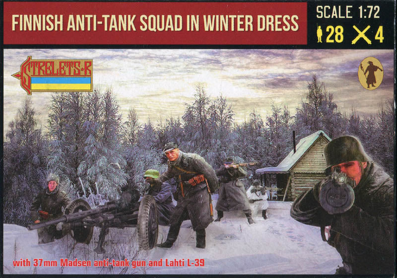 Strelets 246 1:72 Finnish Anti-Tank Squad in Winter Dress