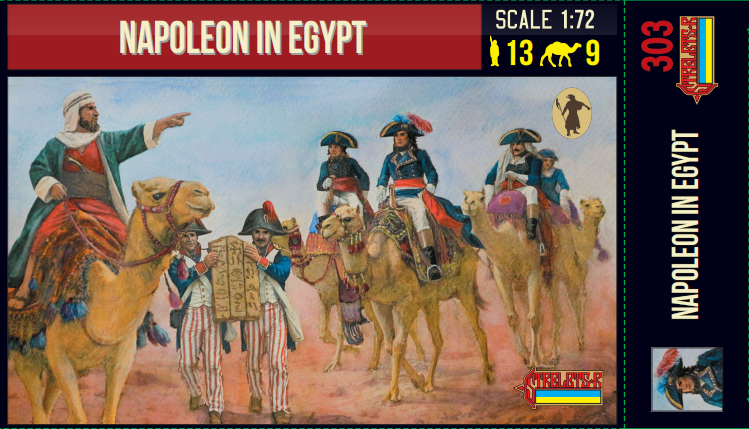 Strelets 303 1:72 Napoleon in Egypt Napoleonic
