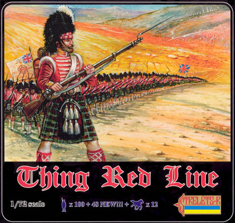Strelets 903 1:72 Thin Red Line