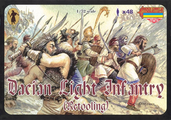 Strelets M022 1:72 Dacian Light Infantry (Retooling)