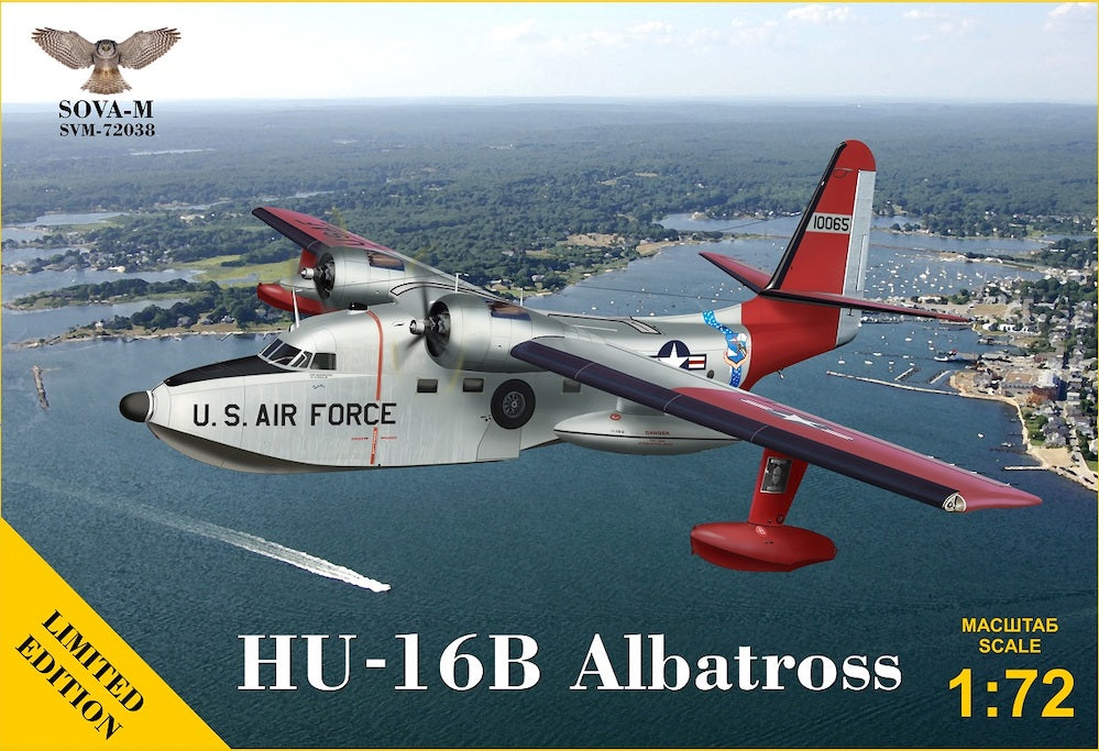 Sova-M 72038 1:72 Grumman HU-16B 'Albatross' Flying Boat (USAF)