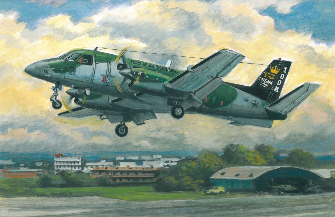 Sova-M SVM-72065 1:72 Embraer C-95AM light military transporter (Brazil A.F.)