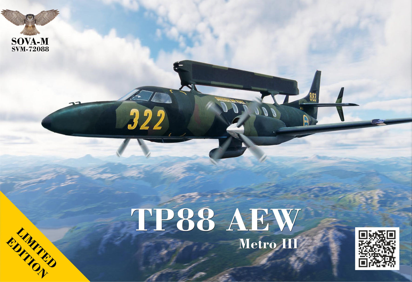 Sova-M SVM-72088 1:72 TP-88 AEW (Swedish Air Force)