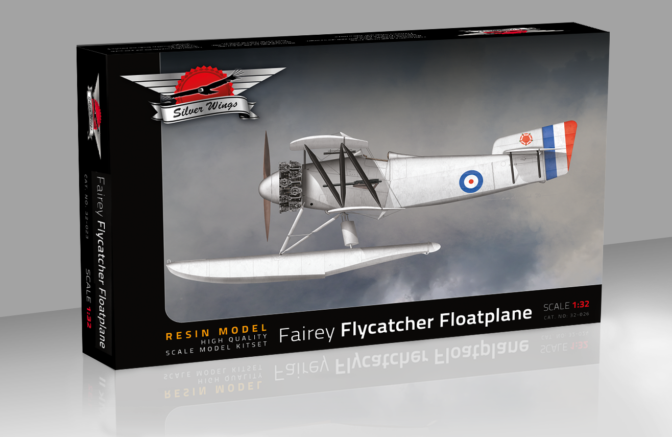 Silver Wings 32026 1:32 Fairey Flycatcher Floatplane metal floats