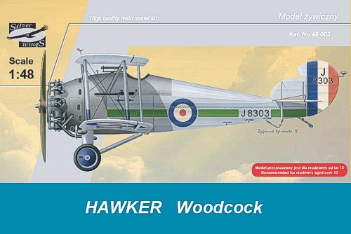 Silver Wings 48003 1:48 Hawker Woodcock Decals RAF No. 3 Sqn, Upavon and RAF No. 17 Sqn, Upavon