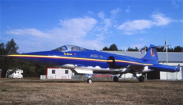 Syhart Decal 72-154 1:72 Lockheed F-104G Starfighter FX-94 '1st Log Wing' Belgian Air Force 2000-2002