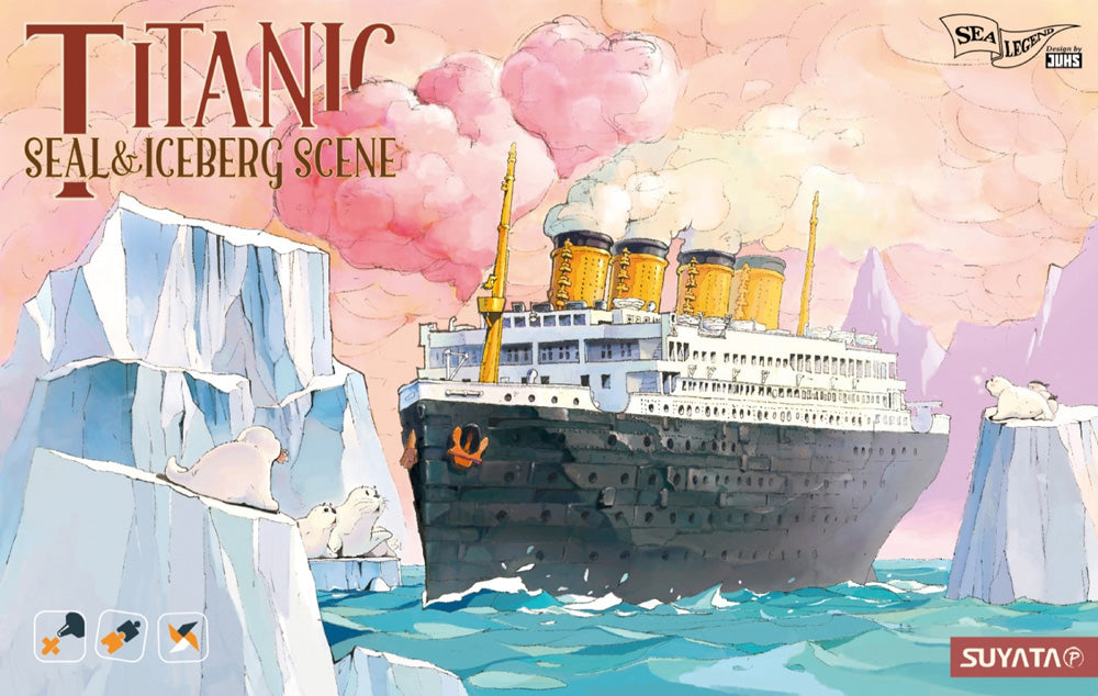 SUYATA SL001 Titanic - Seals & Iceberg Scene