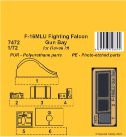 CMK 7472 1:72 Lockheed-Martin F-16 MLU Gun Bay