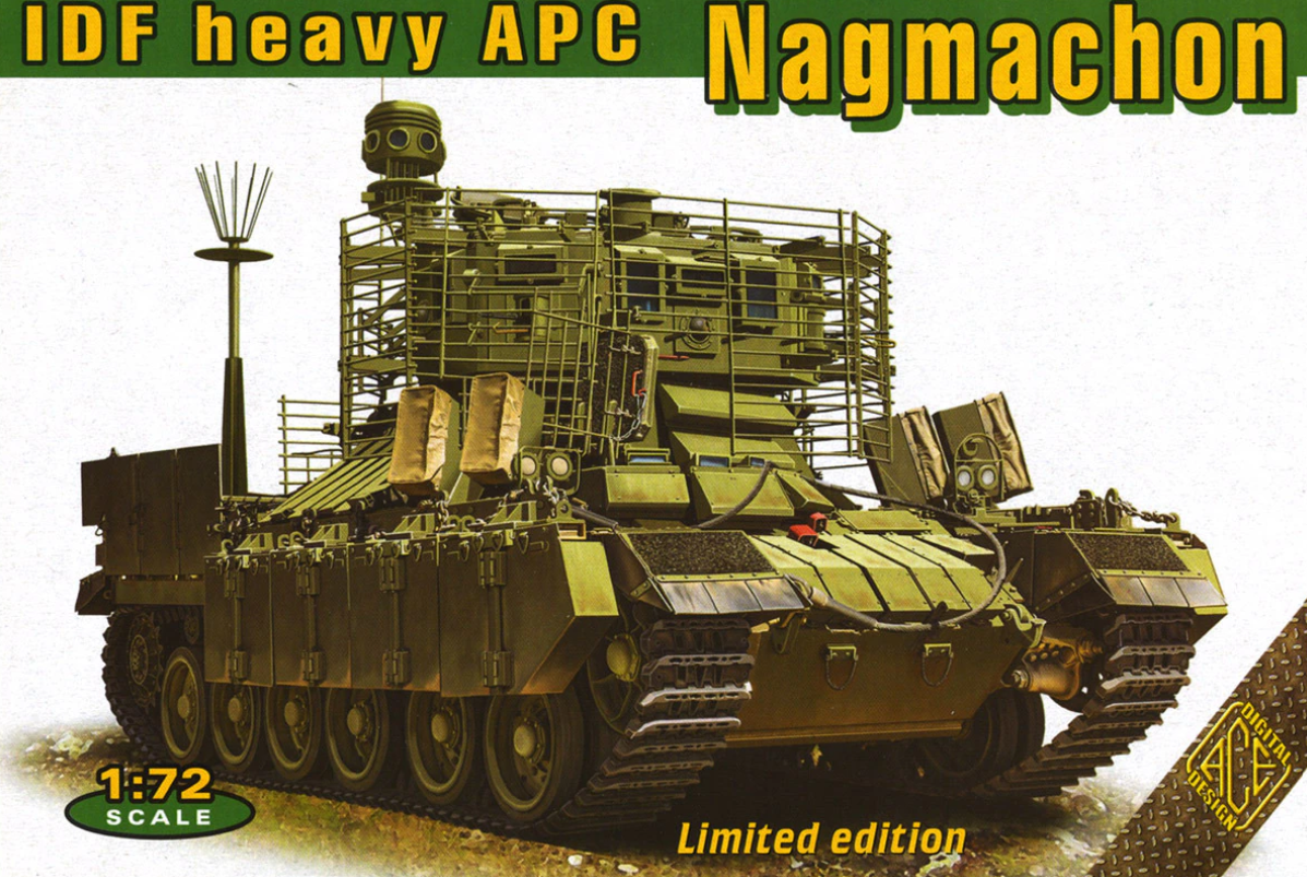 ## Ace 1:72 72446 IDF Heavy APC Nagmachon ##