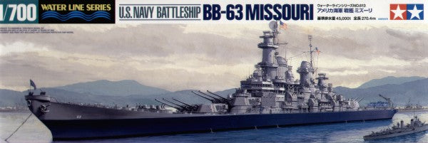 Tamiya 31613 1:700 USS BB-63 Missouri