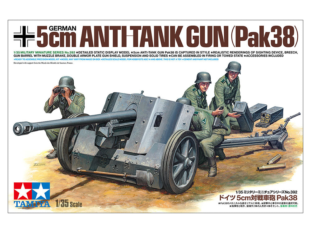 Tamiya 35392 1:35 3.7cm Pak 36