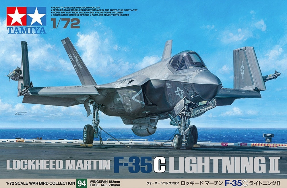Tamiya 60794 1:72 Lockheed-Martin F-35C Lightning