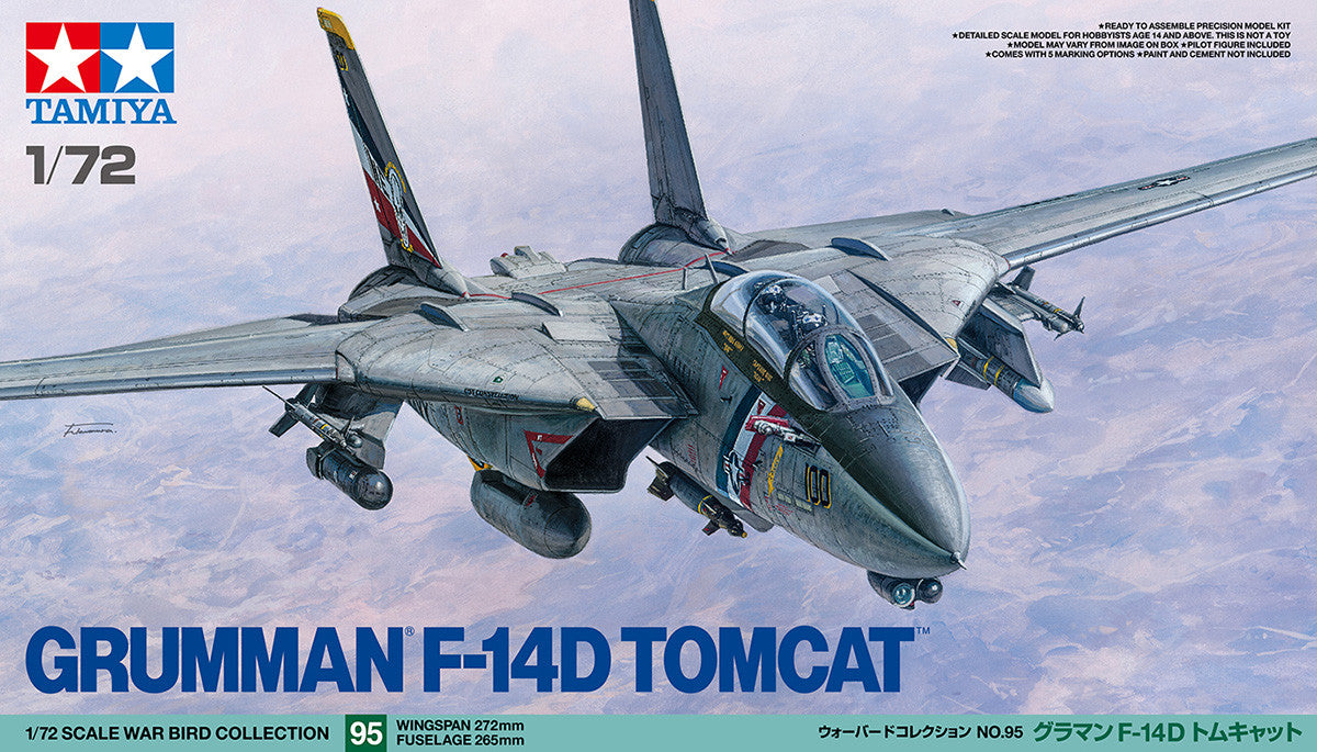 Tamiya 60795 1:72 Grumman F-14D Tomcat