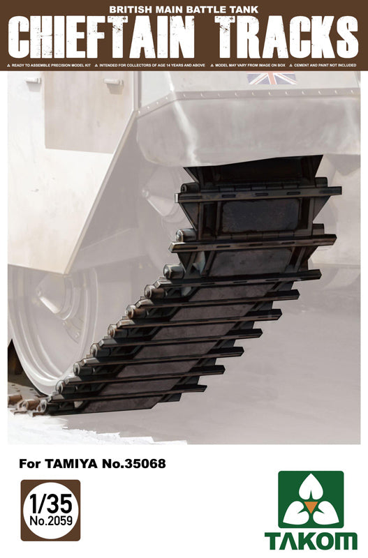 Takom 2059 1:35 Chieftain Tracks