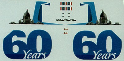 Two Bobs 48174 1:48 F-16C 60 Years of `Fightin Illini'