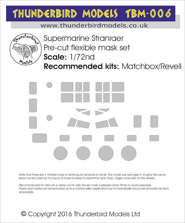 Thunderbird Models TBM-006 1:72 Supermarine Stranraer