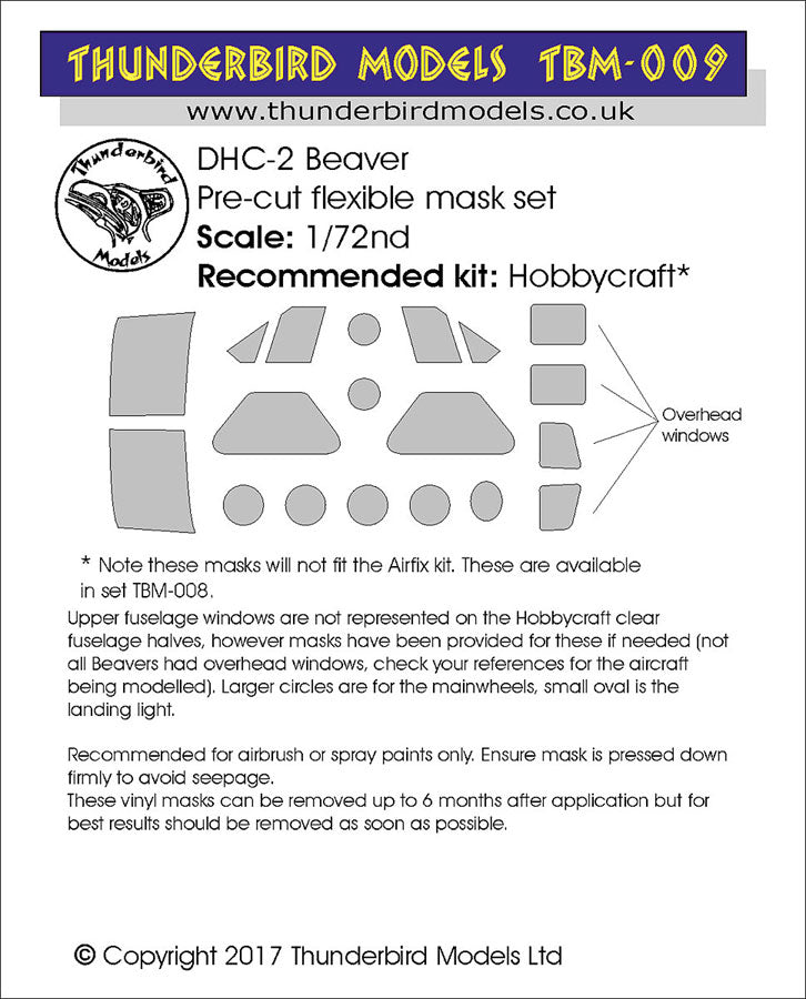Thunderbird Models TBM-009 1:72 de-Havilland-Canada DHC Beaver