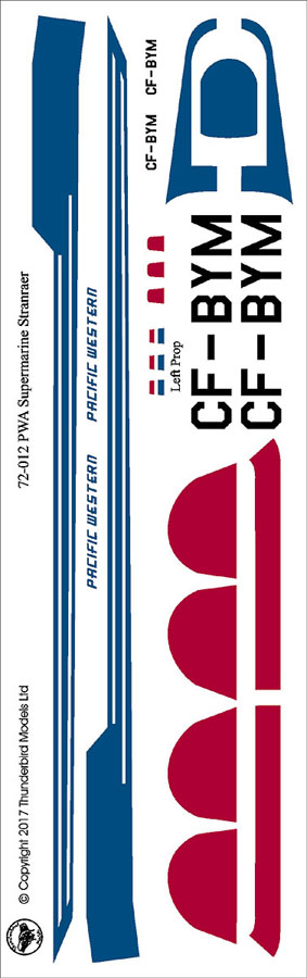Thunderbird Models TBM-72012 1:72 PWA Supermarine Stranraer
