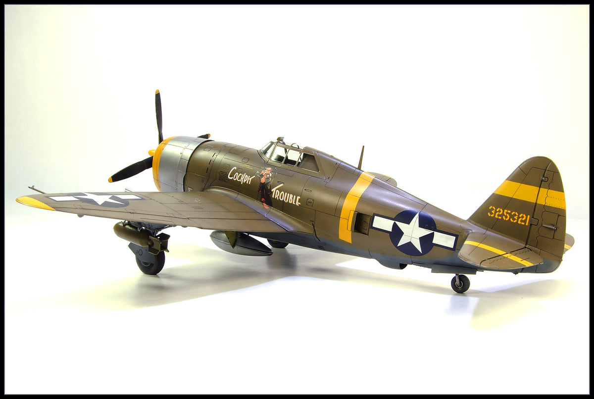 Thundercals 48004 1:48 Republic P-47D Thunderbolt 'Razorback' PTO Part 4