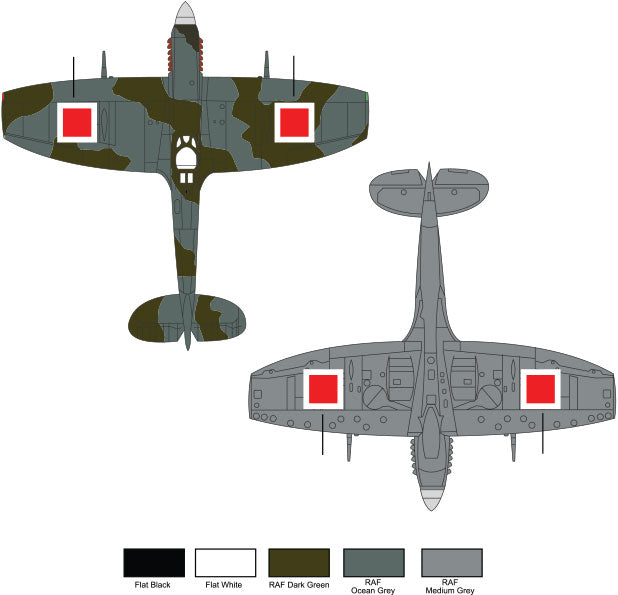 Tigerhead Decals 48025 1:48 Supermarine Spitfire Mk.IXe in Turkish Service