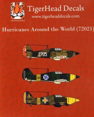 Tigerhead Models 72021 1:72 Hawker Hurricanes Mk.I Around the World