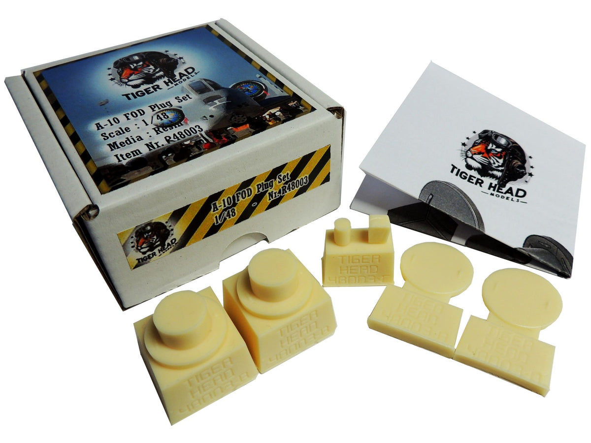 Tigerhead Models R48003 1:48 Fairchild A-10A FOD Plug Set