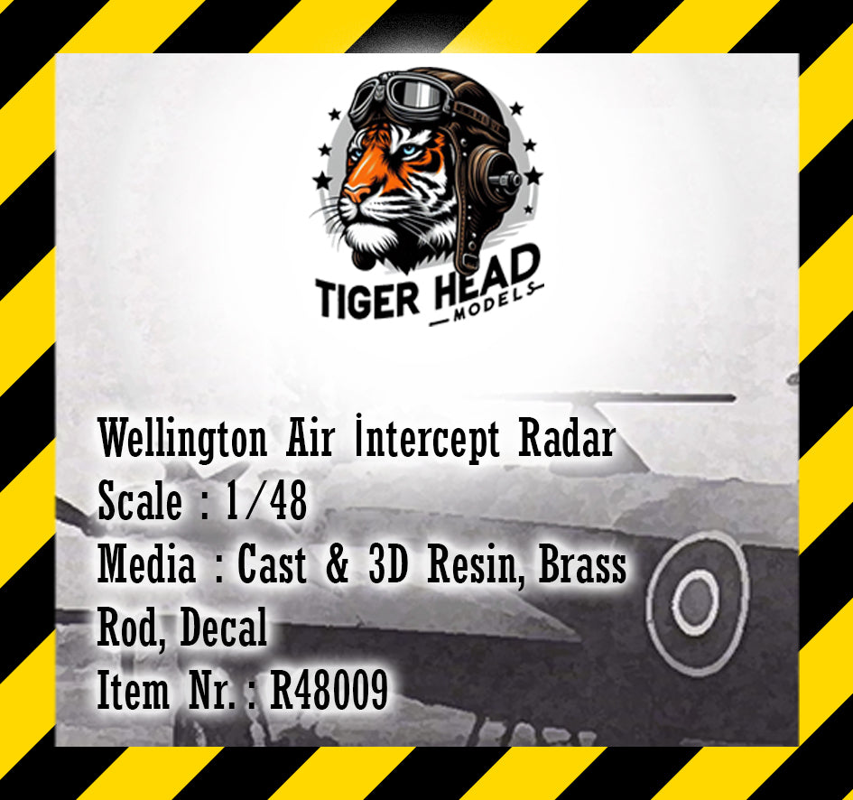 Tigerhead Models R48009 1:48 Vickers Wellington Mk.IC Air Intercept Radar