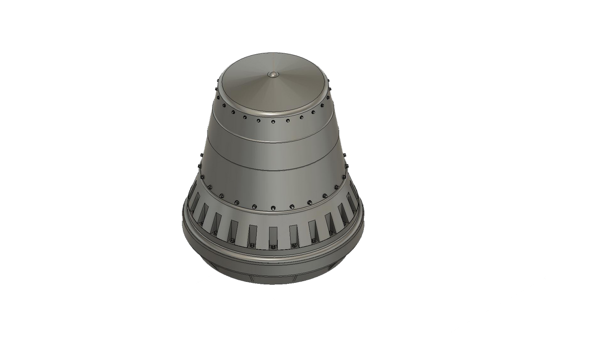 Tigerhead Models R72008 1:72 Die Glocke 3D-Printed