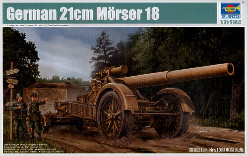 1:35 TRUMPETER KIT German 21 Cm Morser 18 Heavy Artillery TR02314 1:35 TRUMPETER KIT German 21 Cm Morser 18 Heavy Artillery TR02314