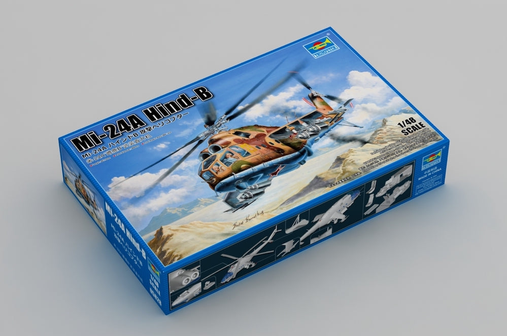 Trumpeter 05828 1:48 Mil Mi-24A Hind-B