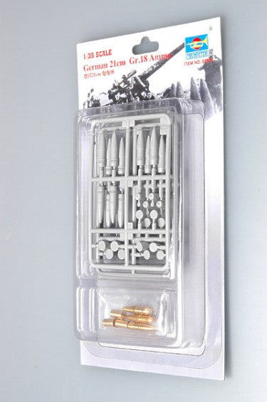 Trumpeter 06610 1:35 German 21cm Gr 18 Ammunition