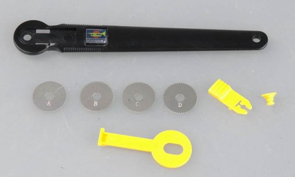 Rivet Maker 09910 - Outil De Déligneuse Et Marqueur Circulaire Pour Modélisme - 4 Disques à Pointiller