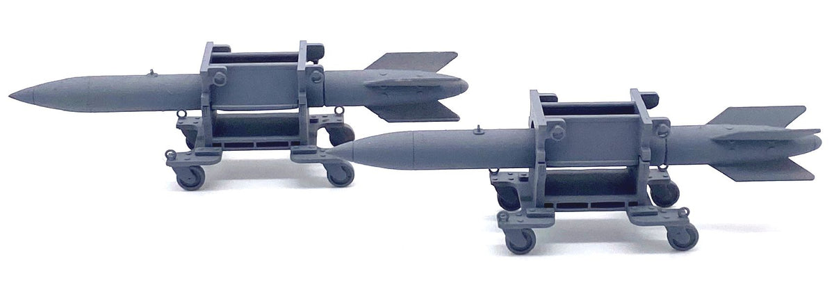 AIM - Transport Wings TWC48061E 1:48 USAF/USN & NATO B61 Early/Cold War Nuclear Weapon - twin pack.