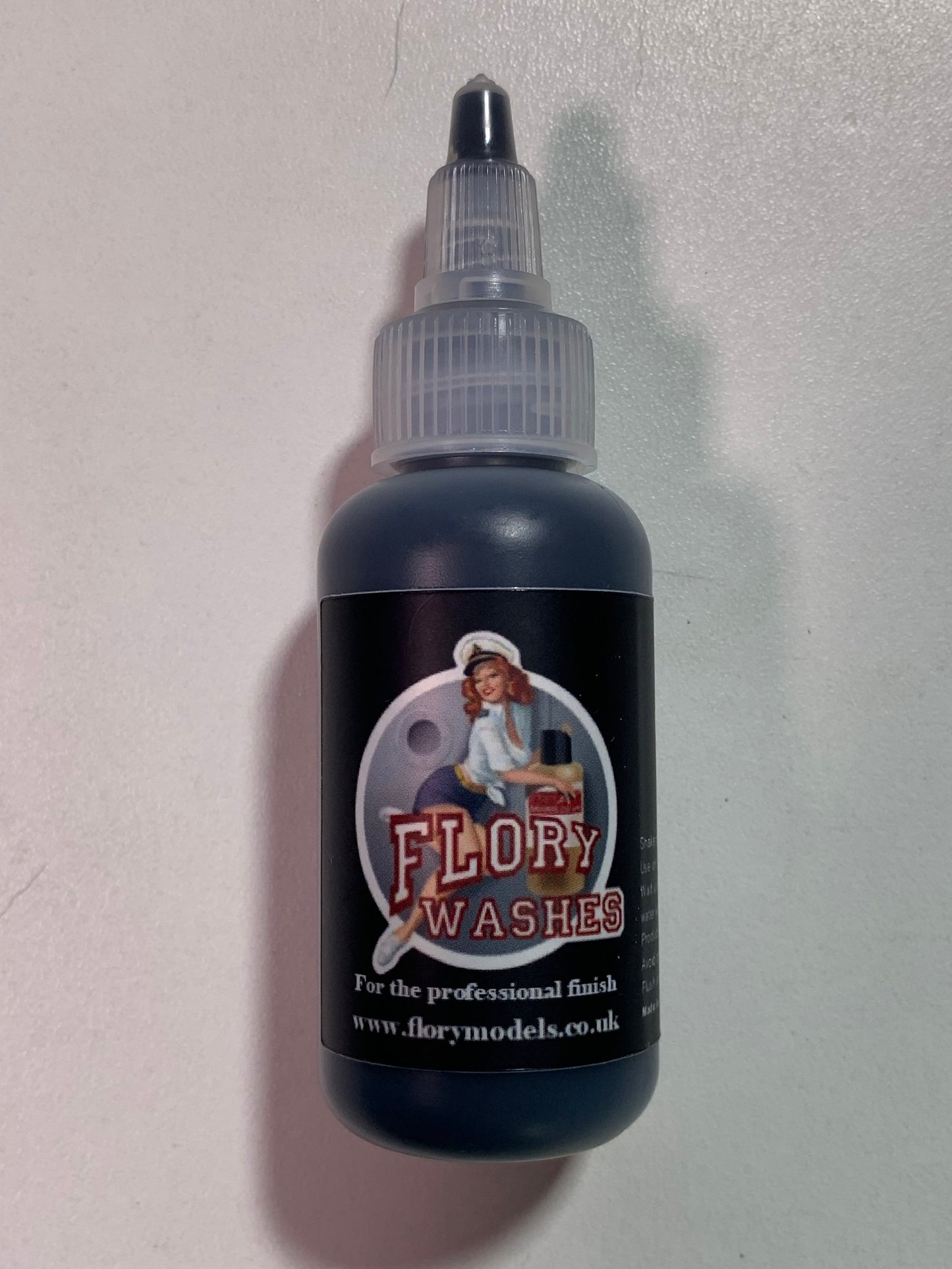 Flory Models TWW001 - 50ml Thick Black Weathering Wash