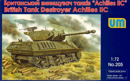Unimodel 205 1:72 Achilles IIC British Tank Destroyer