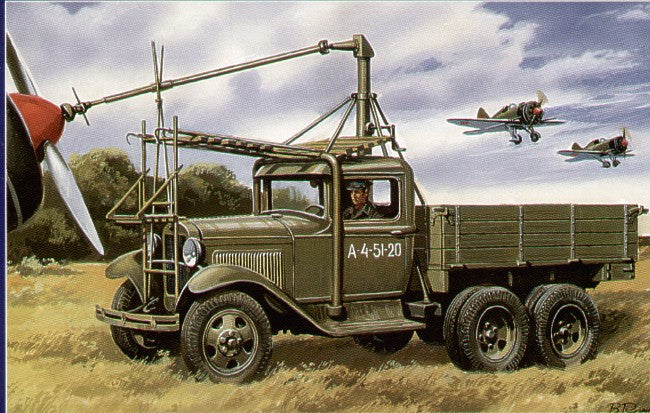 Unimodel 321 1:72 Airfield Starter AS-2 on Soviet GAZ AAA Chassis
