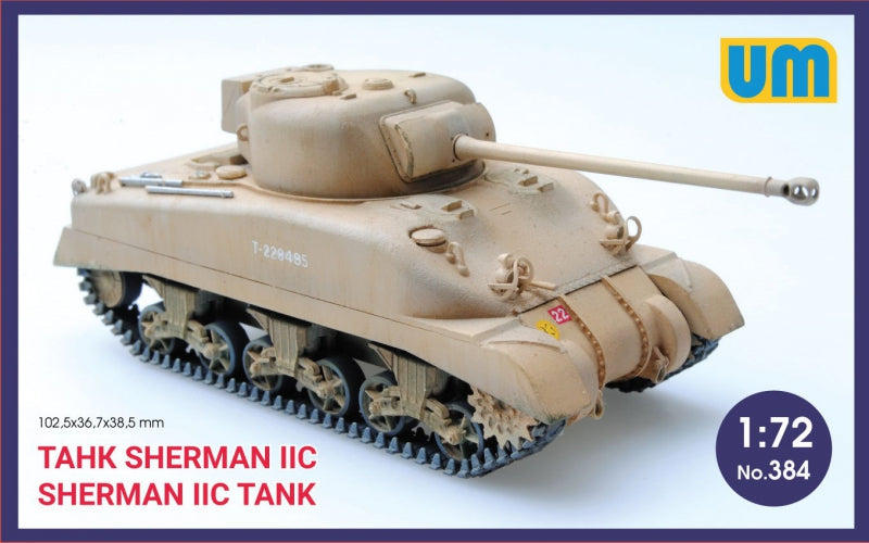 Unimodel 384 1:72 Sherman IIC Medium Tank