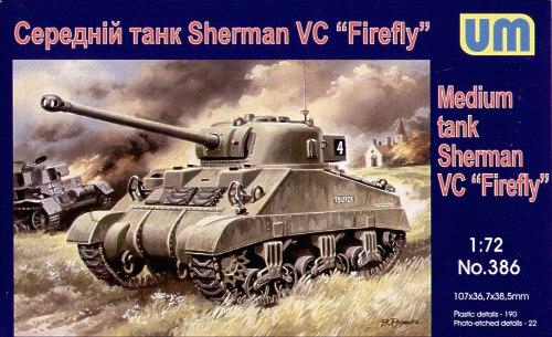 Unimodel 386 1:72 Sherman Firefly VC