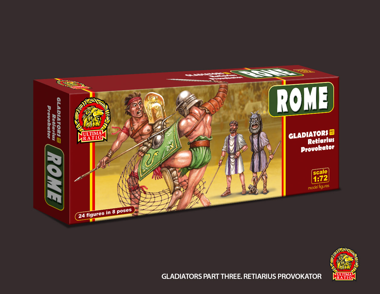 Ultima Ratio 7220 1:72 Gladiators Retiarius Provokator