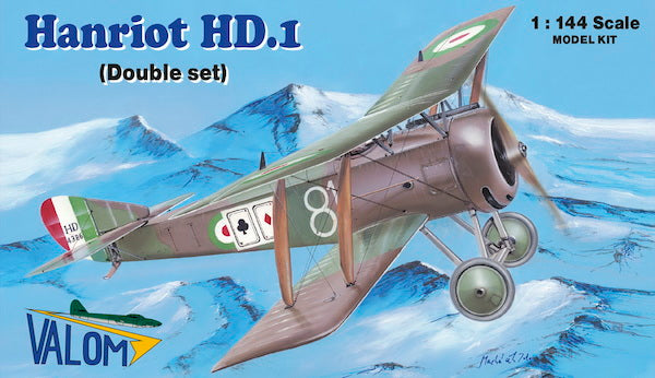 Valom 14411 1:144 Hanriot HD.1 (Dual Combo with 2 kits)