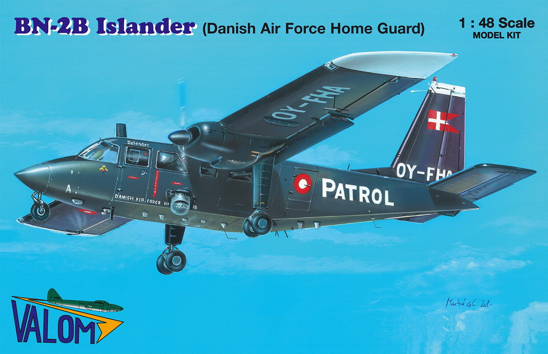 Valom 48013 1:48 Britten-Norman BN-2B Islander (Danish Air Force Home Guard)