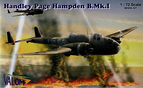 Valom 72033 1:72 Handley-Page Hampden Mk.I RAF