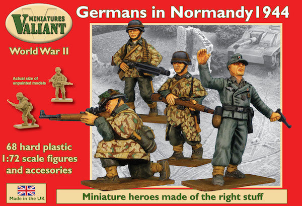 Valiant Miniatures 0004 1:72 German (WWII) Infantry Normandy 1944