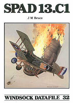 Albatros Productions WSDA032 Spad 13C.I. (Windsock Datafiles)