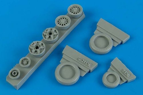 Wheeliant (by Aires) 148010 1:48 Lockheed-Martin F-16C/Lockheed-Martin F-16CJ (block 40/50/60) weighted wheels