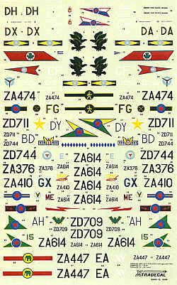 Xtradecal X72005 1:72 Panavia Tornado GR.1/F2/F3. (16)