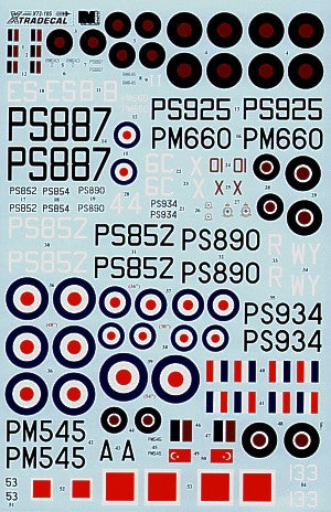 Xtradecal X72105 1:72 Supermarine Spitfire Pr Mk.XIX/ Spitfire PR.19