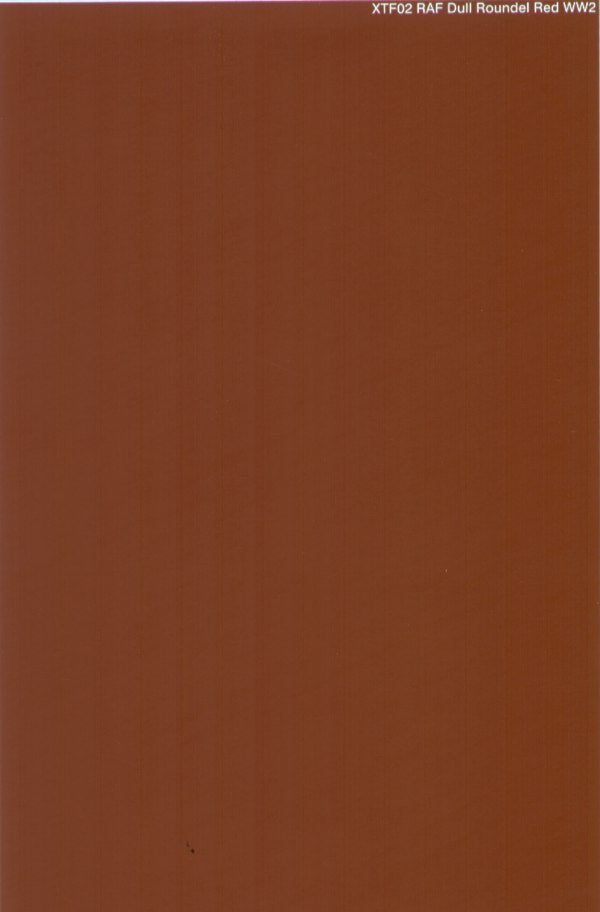 Xtradecal TF02 - RAF Dull Roundel Red WWII Solid Colour Decal