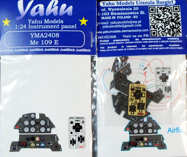 Yahu Models YMA2408 1:24 Messerschmitt Bf-109E