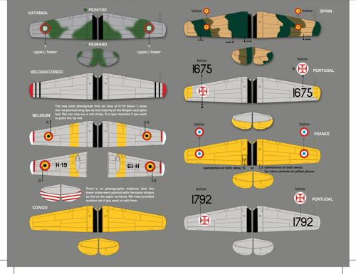 Zotz Decals 32062 1:32 North-American T-6 Texan in African Wars